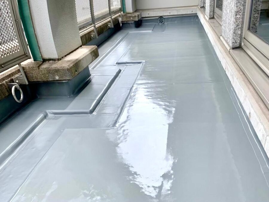 ベランダ防水・シート施工